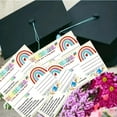 thumbnail image 1 of 50Pcs Boho Rainbow Teacher Mail Teacher Supplies for Classroom, Teacher Notes Home to Parents, Positive Behavior Cards, Good Behavior Incentive Motivational Cards to Send Home, 1 of 5