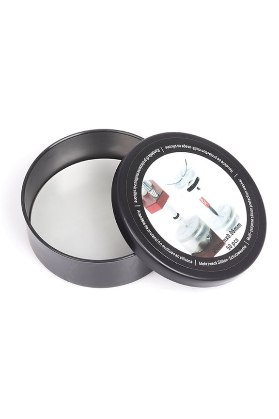 50Pcs/Box 60mm Plastic Watch Dial Protecting Plastic Sheets Watch Dial Case Back Pad Protector Watch Repair Tools for Watchmaker TAPDRA Spare Part