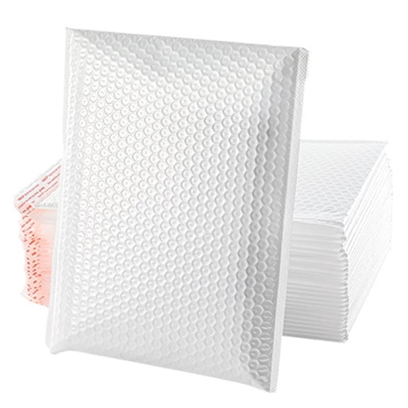FONDOTIN Waterproof Pe Bubble Mailers for Fragile Items Storage 50Pcs