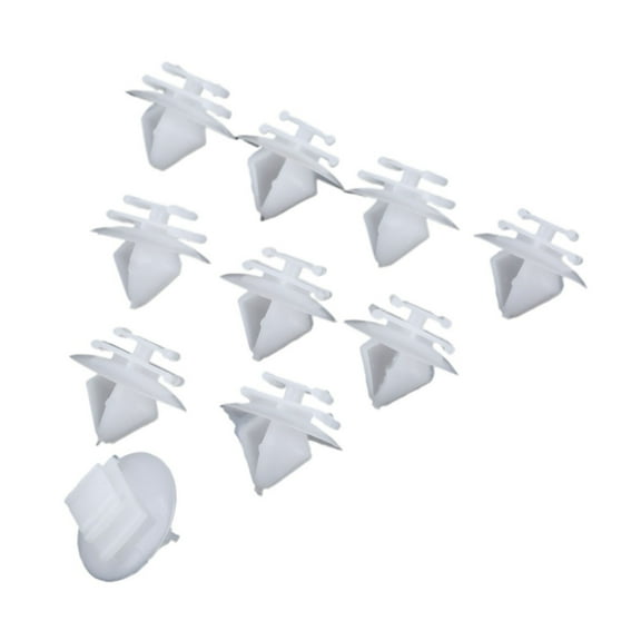 50Pcs Car Door Trim Clips Panel Mounting Clips Holder Auto Fastener Clip D150 For Citroen For Peugeot Plastic Rivets Retainers