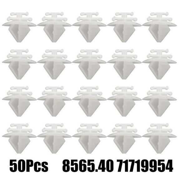 50Pcs Car Exterior Door Trim Clips for C2 C3 206 207 8565.40 856540 7701056846