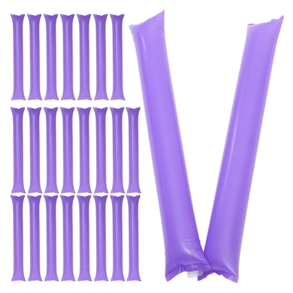 50Pcs Cheer Sticks Inflatable Sticks Noise Sticks Inflatable Boom Plastic Sticks Party Favors
