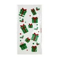 thumbnail image 1 of 50Pcs Christmas Bags Plastic Christmas Bags for Candy Cookie Present Wrap Xmas/ Christmas Sticker Green A, 1 of 2