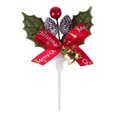 thumbnail image 1 of 50Pcs Christmas Cupcake Toppers Picks Glitter Cake Toppers Decorations For Home Party Decoration, 1 of 1