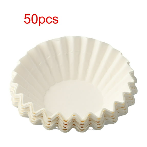 50Pcs Coffee Disposable Paper Filters Replacement For Keurig K-Cup 2.0 Large Coffee Tea Espresso Makers Parts Accessories