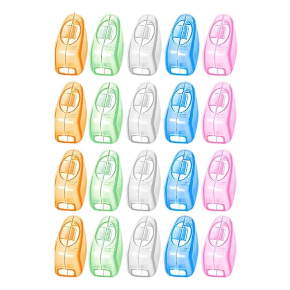 50Pcs Colorful Plastic Toothbrush Head Protectors Covers Hygienic Travel Dental Brush Caps for Home Indoor and Outdoor