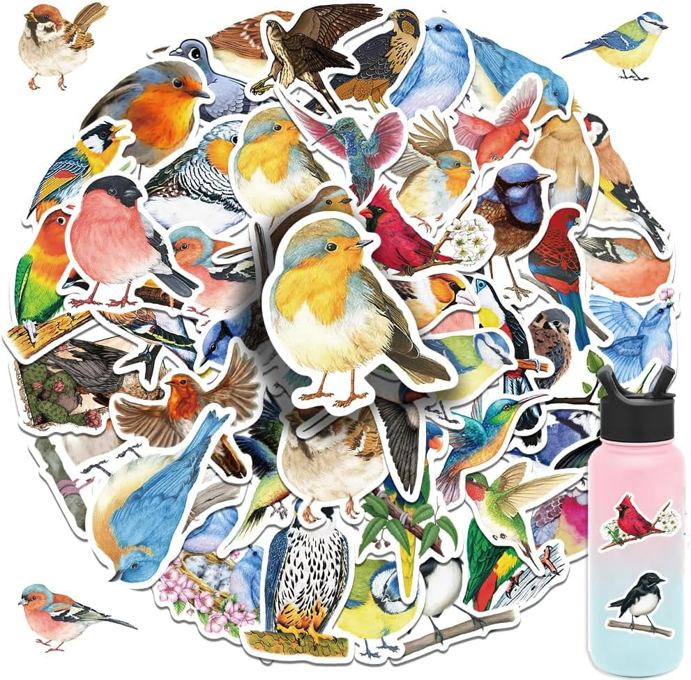 School Counselor Stickers 2-Pack - Waterproof Vinyl, 3x2.9", For Car, Laptop, Water Bottle