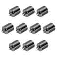 thumbnail image 1 of 50Pcs Cord End Caps, 8.6mm End Cap Barrel Beads Kumihimo End Caps Brass for Jewelry Making 13mm Length Dark Gray, 1 of 6