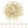 thumbnail image 1 of 50Pcs Cross Paper Clips, 1 of 9