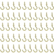 50Pcs Cup Hooks, 7/8 Inch Ceiling Hooks Metal Screw-in Hooks Screw Hooks Mini Hooks for Decorative Craft Hanging Things