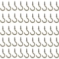 thumbnail image 1 of 50Pcs Cup Hooks, 7/8 Inch Ceiling Hooks Metal Screw-in Hooks Screw Hooks Mini Hooks for Decorative Craft Hanging Things, 1 of 7