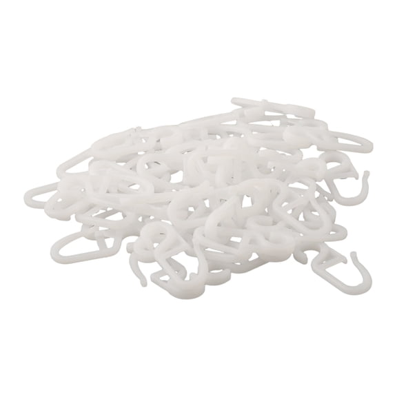 50Pcs Curtain Folding Hook Hook Curtain Accessories