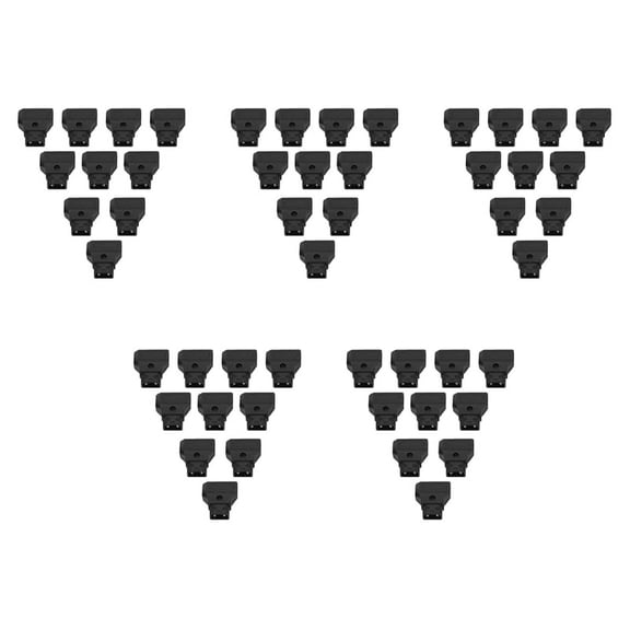 50Pcs D-Tap Dtap Power Male Rewirable Cable Socket Rig Battery