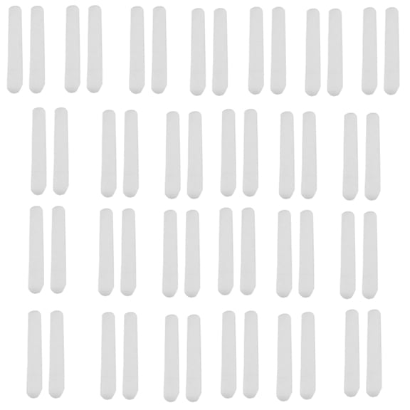 50Pcs Disposable Forehead Sweat Pad Adhesive Hat Liner Inserts Sweat Absorbing Strips for Running Caps Shirt Collars