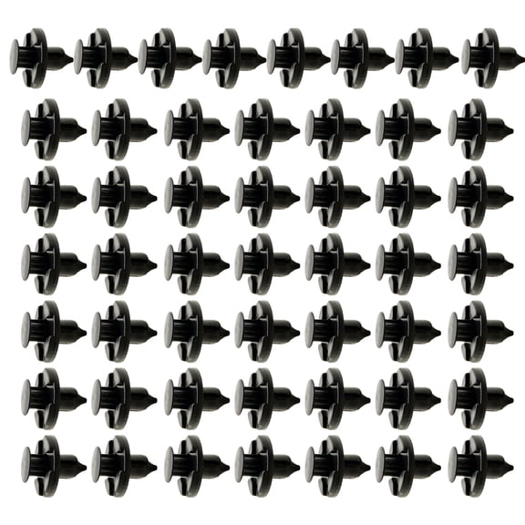 50Pcs Durable Plastic Fasteners for Automotive Surfaces for Fenders, Bumpers, and Doors Rivet Parts