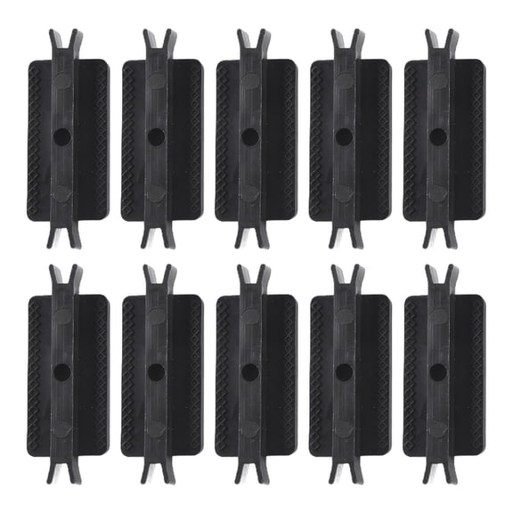 50Pcs Easy-assembly Dovetail Composite Deck Clip: Secure Outdoor Floor