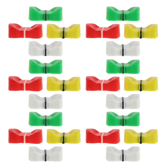 FOMIYES 50Pcs Console Mixer Slider Fader Caps Replacement for Potentiometer with Smooth Control