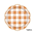 thumbnail image 1 of 50Pcs Fall 7inch Paper Plates - Pumpkin Maple Leaf Dessert Plates for Cake Salad Fruit Disposable Autumn Party Supplies for Fall Thanksgiving Harvest Picnic for Autumn Thanksgiving, 1 of 6