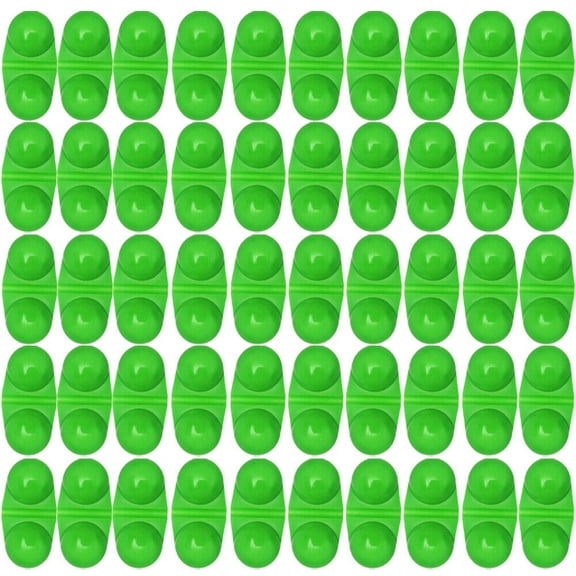 50Pcs Fishing Double Catfish Rattles Compact Line Rattle Beads For Sea Attractor