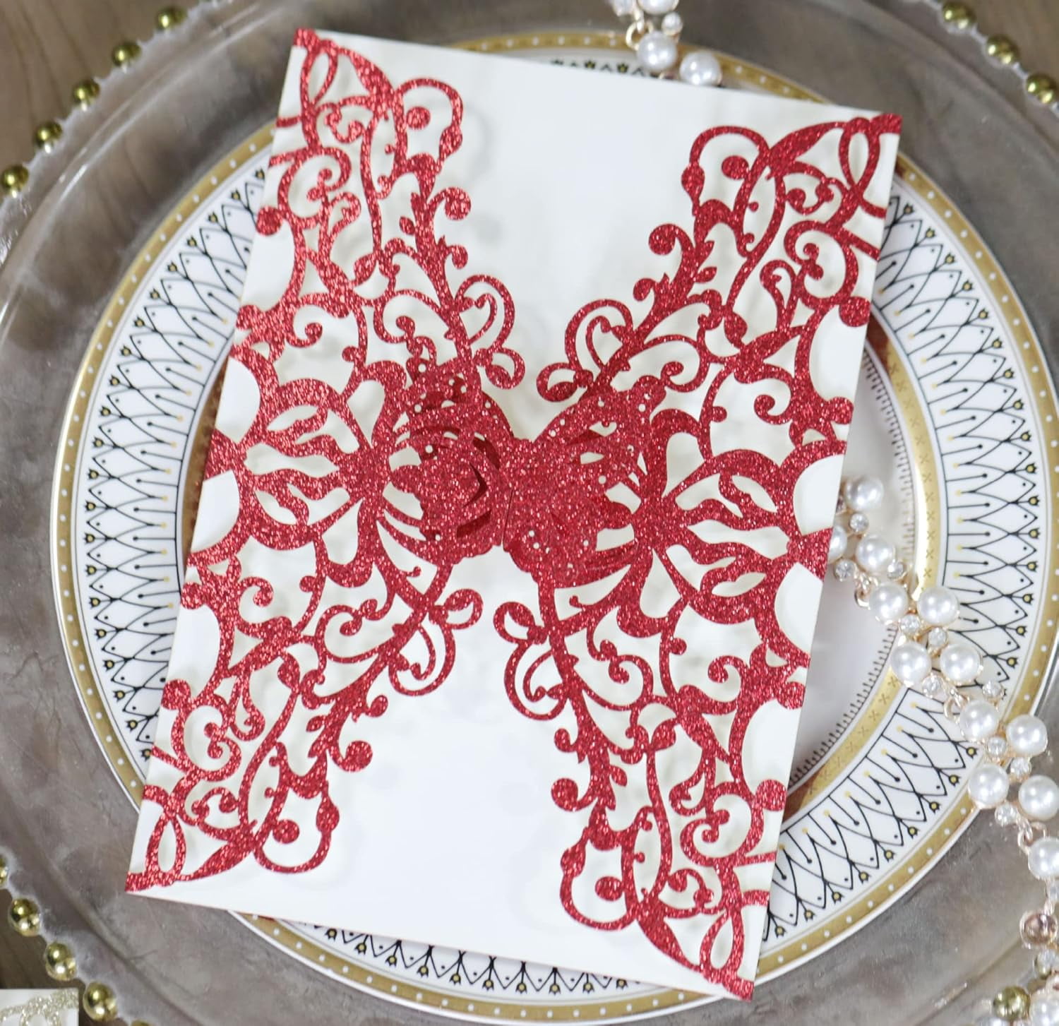 Laser Cut Butterfly Invitations, image size:1500x1453