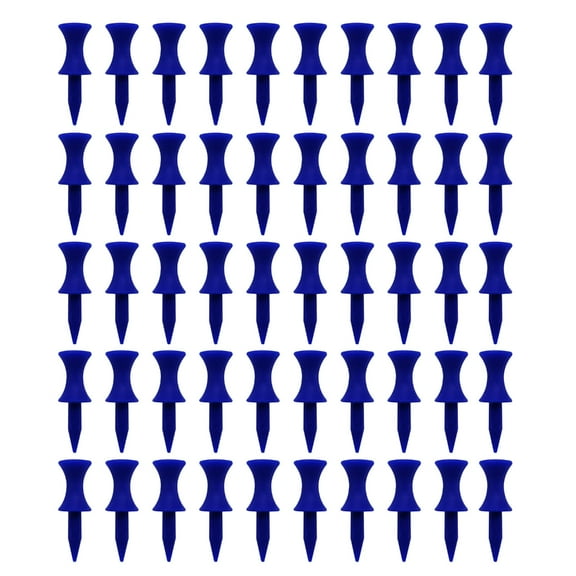 50Pcs Golf-Tees Step Down, Plastic Castle Golf-Tees, 6-Colors and Assorted Size