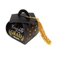 thumbnail image 1 of 50Pcs Graduation Doctoral Hat Candy Boxes Foldable Gift Container for Campus Celebration, Youngster Graduation Party & Teacher Appreciation, Small Gift Box for Keepsake & Small Accessory Storage, 1 of 8