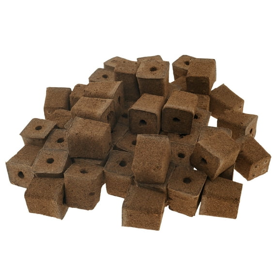 50Pcs Grow Sponges Water Absorbent Seed Starter Sponges Easy to Use Hydroponic Seed Pods Replacement Root Growth Sponges Starter Pods for Hydroponic Systems Indoor Gardening