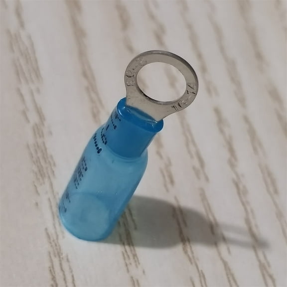 50Pcs HEAT SHRINK MARINE AUTOMOTIVE RING TERMINALS 16-14 GAUGE #10 STUD EYELET