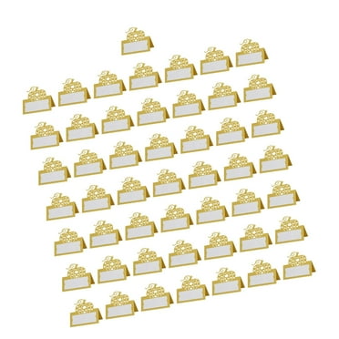50Pcs Handmade Thanksgiving Place Cards Thanksgiving Pumpkin Place Cards Individualized Place Cards for Celebration
