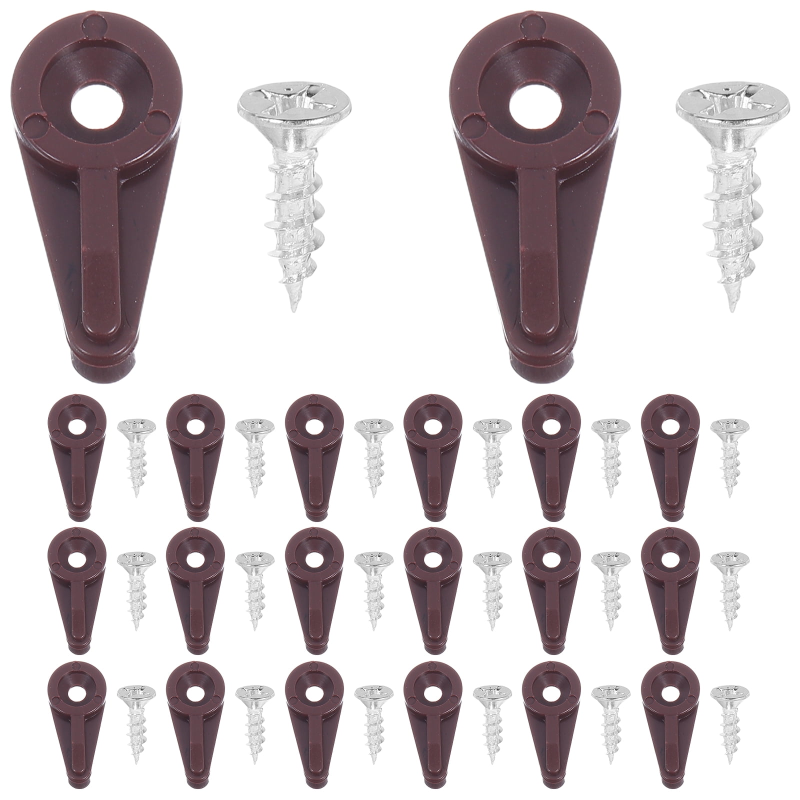 50Pcs Heavy-Duty Glass Retainer Clips Kit Mirror Mounting Clips Glass ...