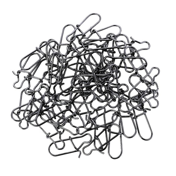 50Pcs High Strength Fishing Snapping Clip Quickly Change Fishing Snapping Clip