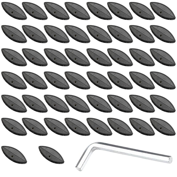 50Pcs Invisible Connector P15 Biscuit Joiner Tenon Tool for Slotting Machine