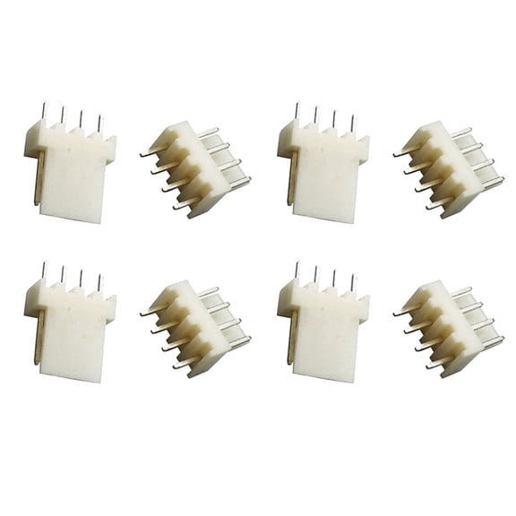 50Pcs KF2510 Connector 2.54MM Male Pin Header 4Pin Fan Connector for ASIC Miner Antminer S9 Z9 Z15 L3+ DR3 T2T A9 A1 A10