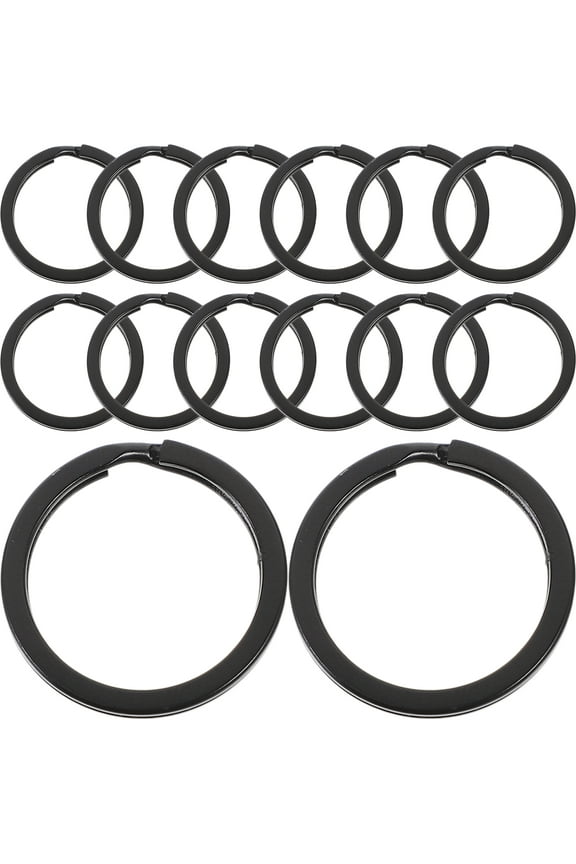 50Pcs Key Rings for DIY Metal Keychain Rings Split Key Rings Key Circles Car Office Keys Attachment