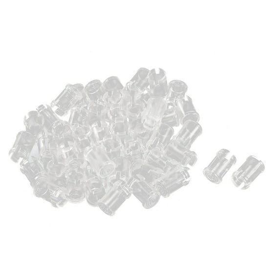 50Pcs Lamp Socket Diode Holder Clip Bezel Mount 5mm Holders Panel Display