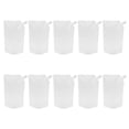 thumbnail image 1 of HOMEMAXS Transparent Plastic Drinks Bag for Storage with Straw Caps and Standup Pieces, 1 of 6