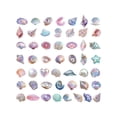 thumbnail image 1 of 50Pcs Marine Themed Sticker Water Resistant Oceanic Decorative Sticker for Scrapbooking Water Bottle Phone Case Guitar, 1 of 7