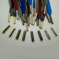 thumbnail image 1 of 50Pcs Metal Aglets DIY Shoelaces Repair Shoe Lace Tips Replacement End, 1 of 8