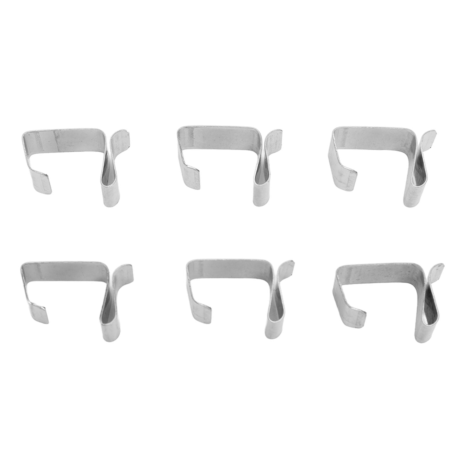 50Pcs Metal Christmas Lights Gutter Hooks Stainless Steel Christmas