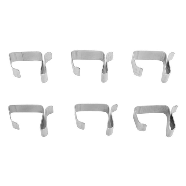 50Pcs Metal Christmas Lights Gutter Hooks Stainless Steel Christmas