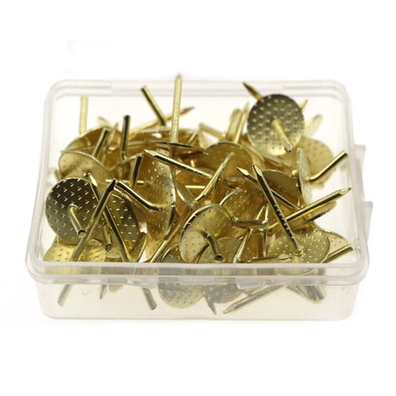 50Pcs Metal Picture Hangers Nails Photo Frame Hanging Wall Mount Hooks Kit 20lbs TAPDRA Spare Part