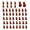 thumbnail image 1 of 50Pcs Mini Animals Figurines Resin Tiny Animal Miniatures Wild Miniature(Horse), 1 of 6