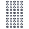 50Pcs Miniature Sealed Metal Shielded Metric Radial Ball Bearing Model