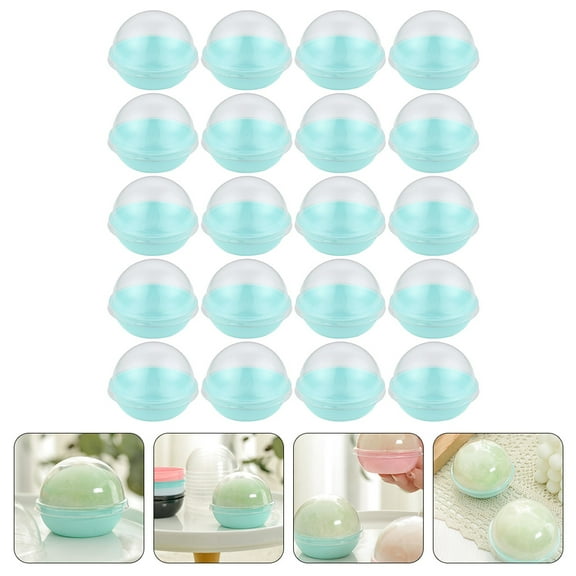 CATIEBYE Pastry Boxes White Blue Baking Supplies For Friends Relatives Customers 50Pcs 2.6X2.6X2In