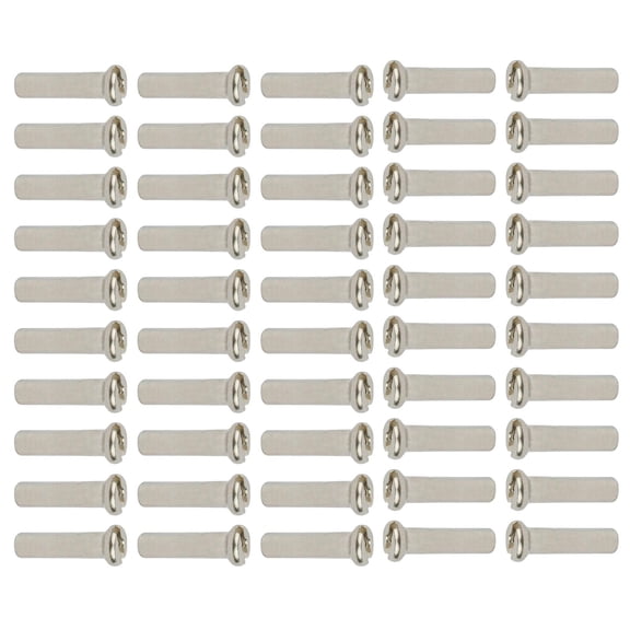 50Pcs Mountain Road Bike Spoke Nipples, Spoke Decoration Spoke Cover Sturdy Spoke Caps for Mountain Road Bike BMX Cycling Accessory 16mm 14G