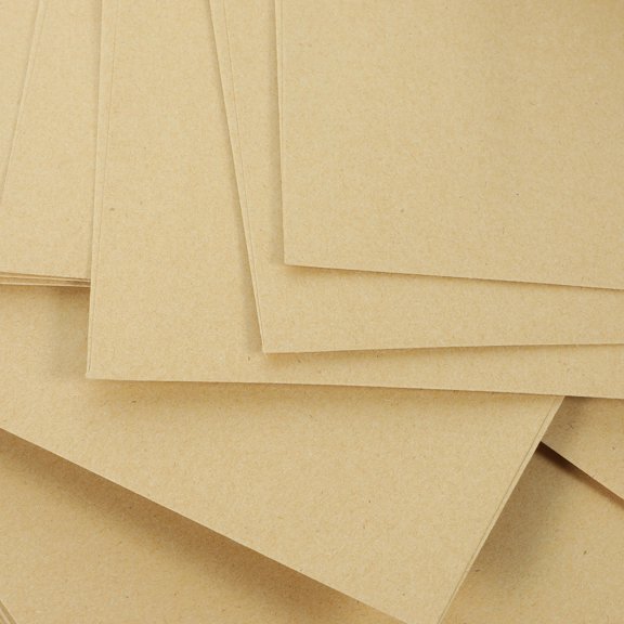 Milisten 50Pcs Practical Khaki Blank Envelopes for Wedding Invitations and Party Cards