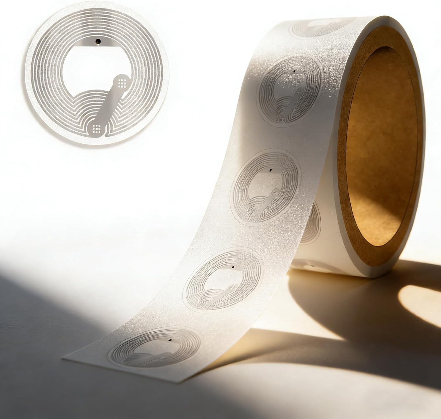 50Pcs NFC Tags Sticker with Original NTAG215 Chip NFC Stickers Adhesive ...