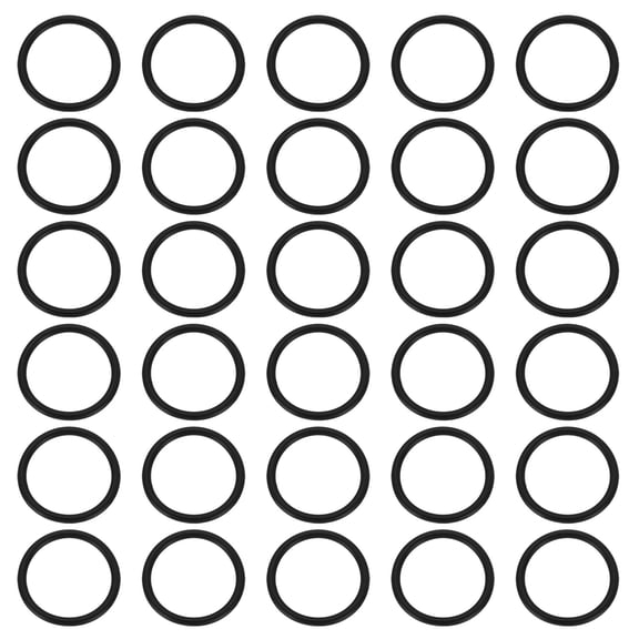 50Pcs O-ring Seals 25mm EPDM Rubber Sealing O-Rings for Equipment Sealing