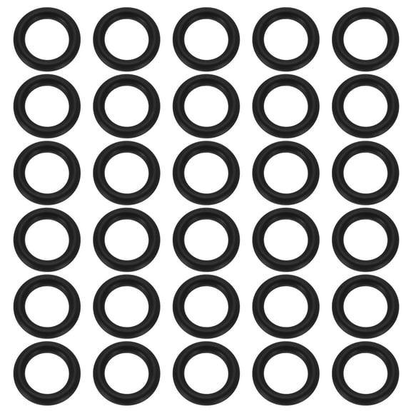 50Pcs O-ring Seals 9mm EPDM Rubber Sealing O-Rings for Equipment Sealing