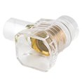thumbnail image 1 of 50Pcs PC Terminal Block 1 Ways Transparent Pure Copper Closed Easy Terminal Double Ports Crimping Cap 1/2 Position A, 1 of 7